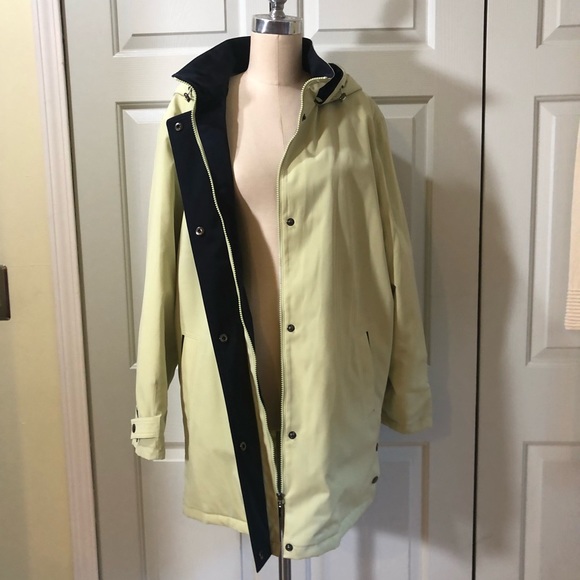 Liz Claiborne Hoodie Pockets Zip Snaps Jacket Coat Mint Green Size XL - Picture 2 of 15